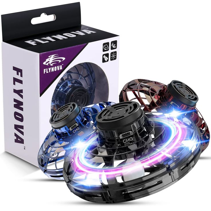 Rechargeable Flying Fidget Spinner With Box