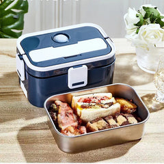 Portable Electric Lunch Box, 24V 12V Portable Food Warmer for Picnic, Office, Dormitory
