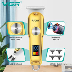 VGR 290 Mini Hair Cutting Machine Cordless Electric Hair Clipperl andTrimmer for Men