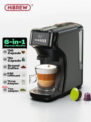 Multiple Espresso Cafetera Cappuccino Coffee Maker Dolce Gusto Nespresso Powder H1B