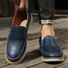 Men's Genuine Leather Comfortable Flats Loafers
