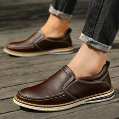 Men's Genuine Leather Comfortable Flats Loafers