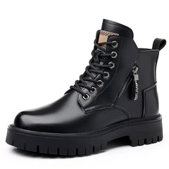 Men's Outdoor waterproof laceup genuine leather boots