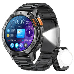 For Android ios New AMOLED Smart Watch Men Smartwatch Man+Box
