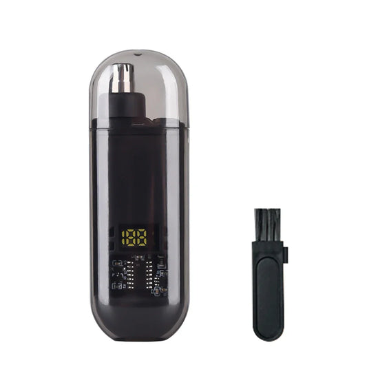 Men's Professional USB Rechargeable Painless Portable Electric Eyebrow Ear Nose Hair Clipper Machine