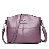 Luxury Designer Female Leather Purse and Handbag