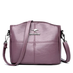 Luxury Designer Female Leather Purse and Handbag