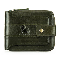 Men's leather multifunctional wallet