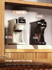 Multiple Espresso Cafetera Cappuccino Coffee Maker Dolce Gusto Nespresso Powder H1B