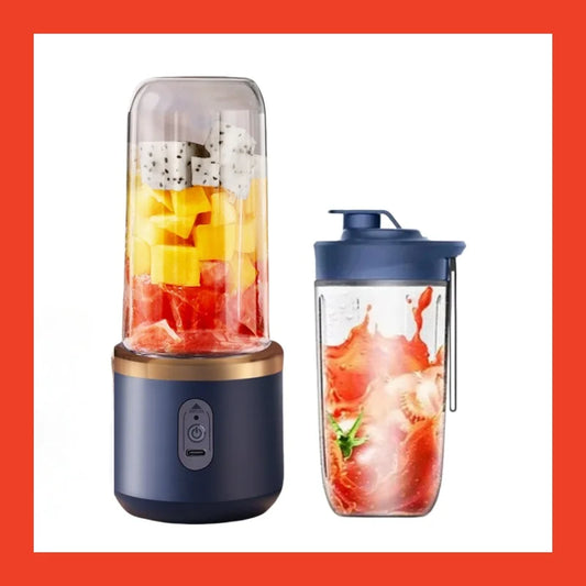 Portable Juicer Cup 6 Blade Blender Bottle