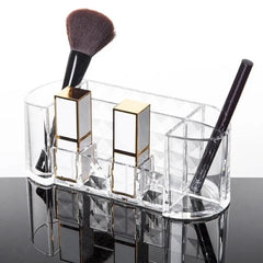 Acrylic Transparent Makeup Pen Case Holder