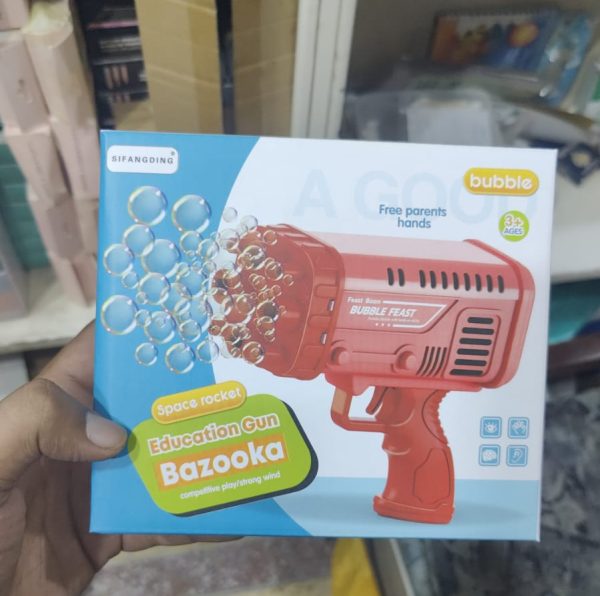 Bubble Gun Machine Toy For Kids