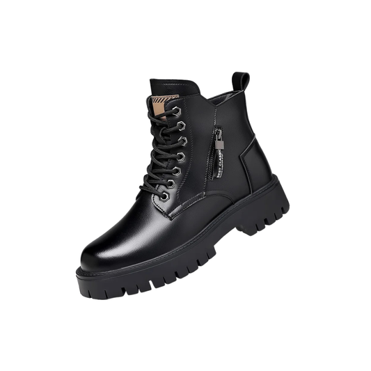 Men's Outdoor waterproof laceup genuine leather boots