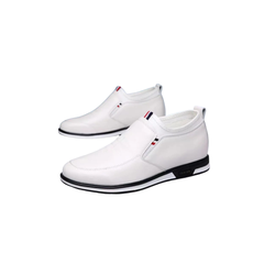 Men's Genuine Leather Loafers Breathable Business Cowhide Shoes