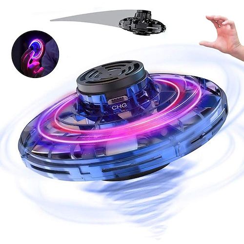 Rechargeable Flying Fidget Spinner With Box