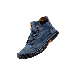 Men's Genuine Leather Business Ankle Boots Handmade Casual Boots