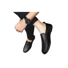 Men's Genuine Leather Loafers Comfortable Moccasins Breathable