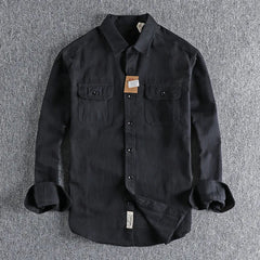 Retro Formal Shirts for Men, 100% Pure Cotton