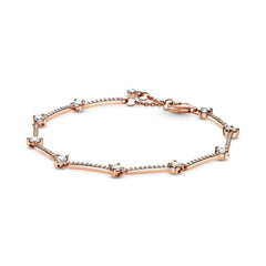 Sterling silver tennis bracelet suitable for original beautifully designed bead DIY fashion jewelry gifts
