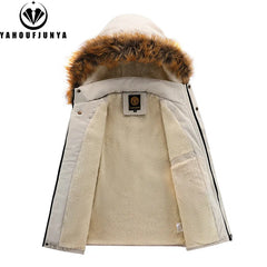 New Winter Men Outwear Fleece Warm Removable Hooded Hiking Jacket