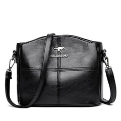 Luxury Designer Female Leather Purse and Handbag