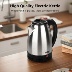 Stainless Steel Electric Kettle 1.8L 220V Silver Black