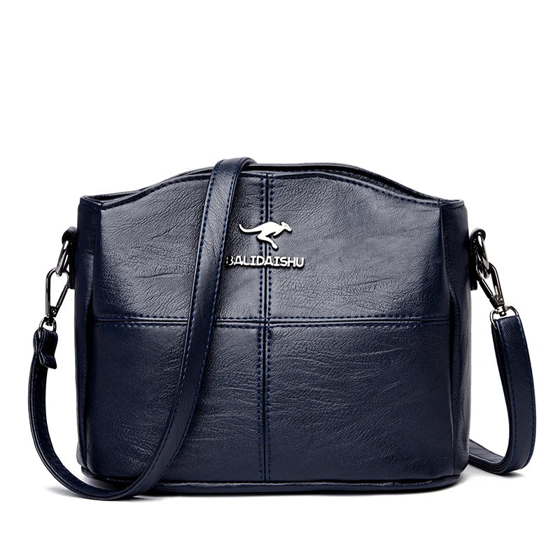 Luxury Designer Female Leather Purse and Handbag