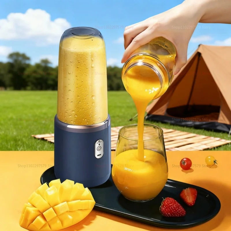 Portable Juicer Cup 6 Blade Blender Bottle