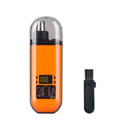 Men's Professional USB Rechargeable Painless Portable Electric Eyebrow Ear Nose Hair Clipper Machine