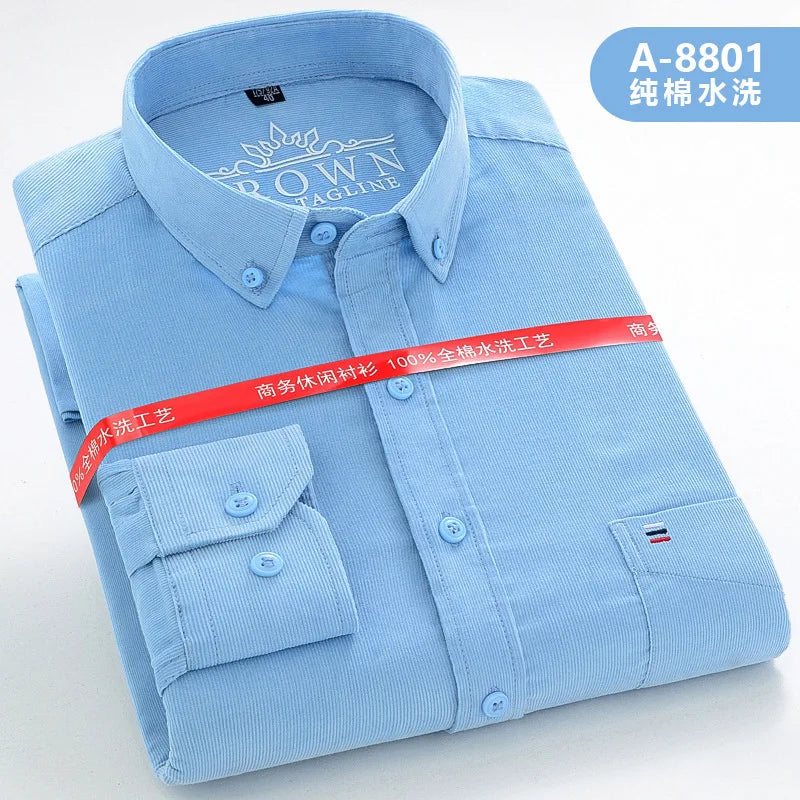 Cotton Corduroy Shirt for Men