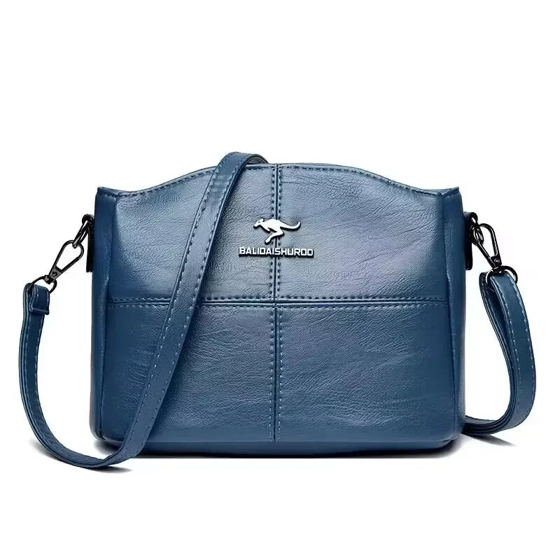 Luxury Designer Female Leather Purse and Handbag