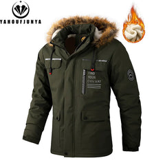 New Winter Men Outwear Fleece Warm Removable Hooded Hiking Jacket